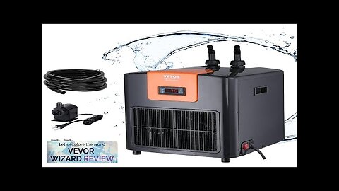 VEVOR Aquarium Chiller 92 Gal 348 L 1/4 HP Hydroponic Water Chiller Review