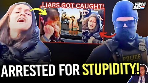 ICE Protestors 'FIND OUT' After Getting Caught FAKING Police Brutality Incidents at Multiple Rallies