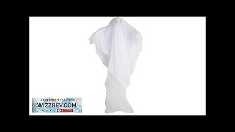 Shrouded Ghoul with White Robe for a Haunting Halloween Scene Review