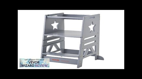 VEVOR Tower Step Stool 3-Level Height Adjustable Toddler Step Stools for Kids Review