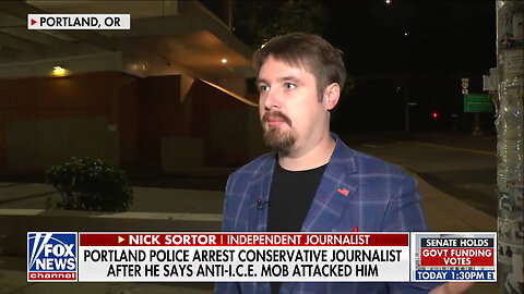 Nick Sortor Speaks To Fox News About His Arrest And One Detail He Shares Will Infuriate You