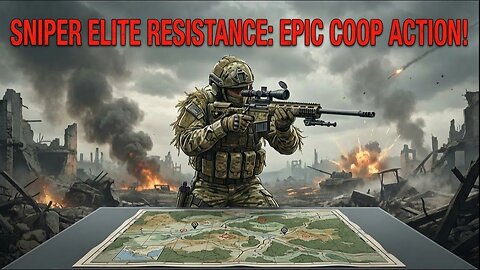 Sniper Elite RESISTANCE: Epic Coop Action! (PT.2)