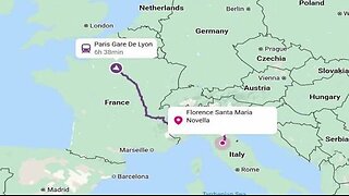 #4 FRANCE TO ITALY BY TRAIN ON 31 JANUARY 2013 #TRUTH #JESUS #CHRIST #יהוה #MARY #JOSEPH #IHS #JMJ #