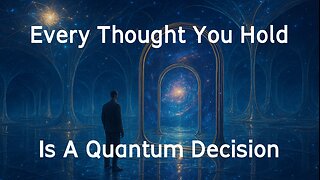 Every Thought You Hold Is A Quantum Decision
