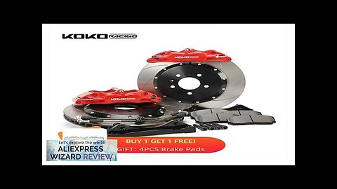 High Performance Auto 4 Pot Caliper Big Brake Kit with 330mm Disc Review