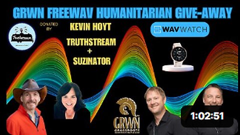 FreeWav Humanitarian Program with Grass Roots Warrior Network and TruthStream