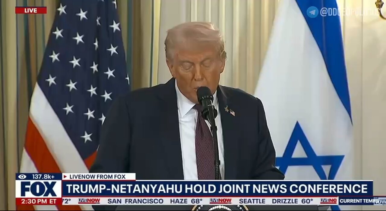 Breaking: President Trump and PM Netanyahu have agreed to an historic peace and prosperity agreement