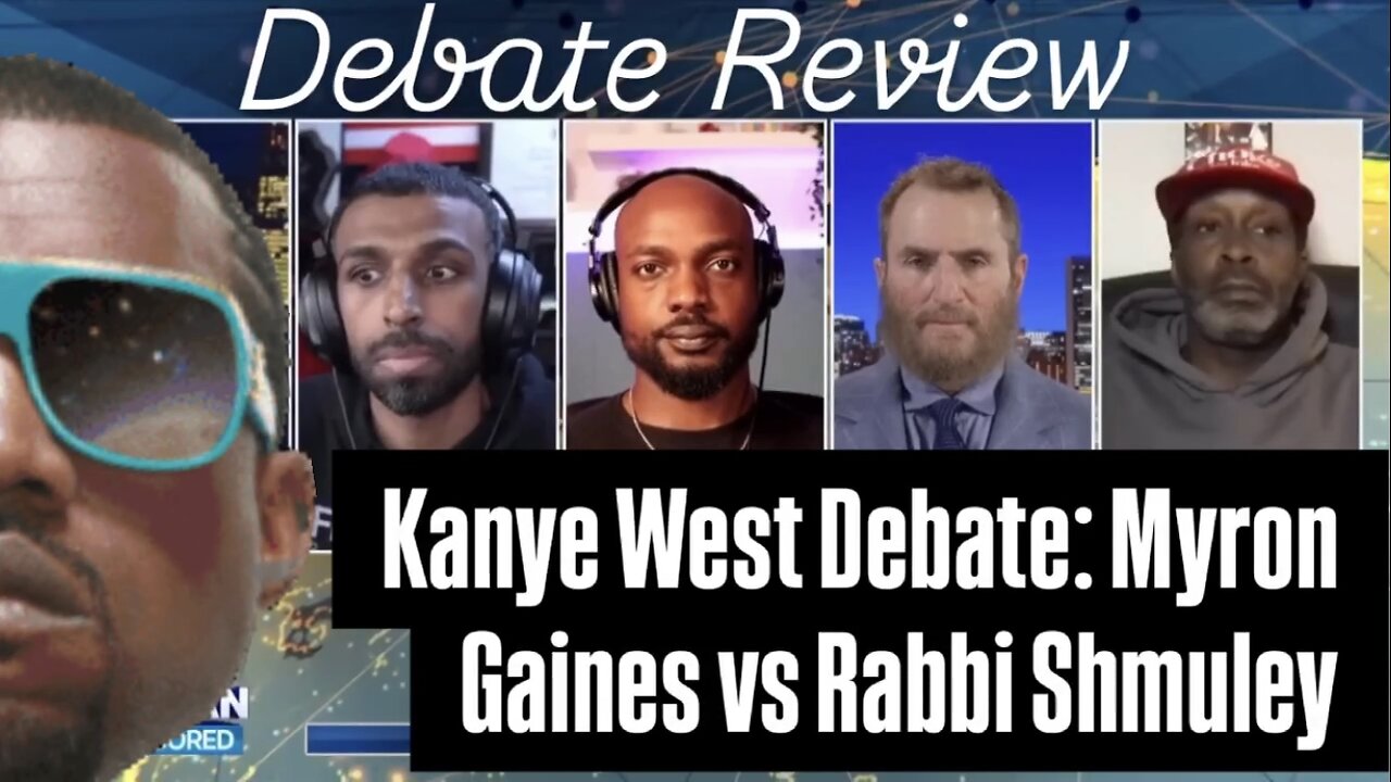 Kanye West Debate : Myron Gaines vs Rabbi Shmuley