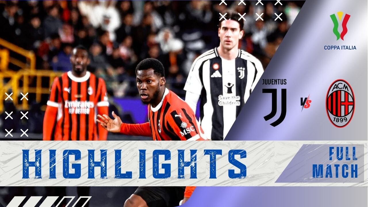 HIGHLIGHTS | JUVENTUS 1-2 AC MILAN | SUPERCUP 2025 |In ROSSONERI COMEBACK