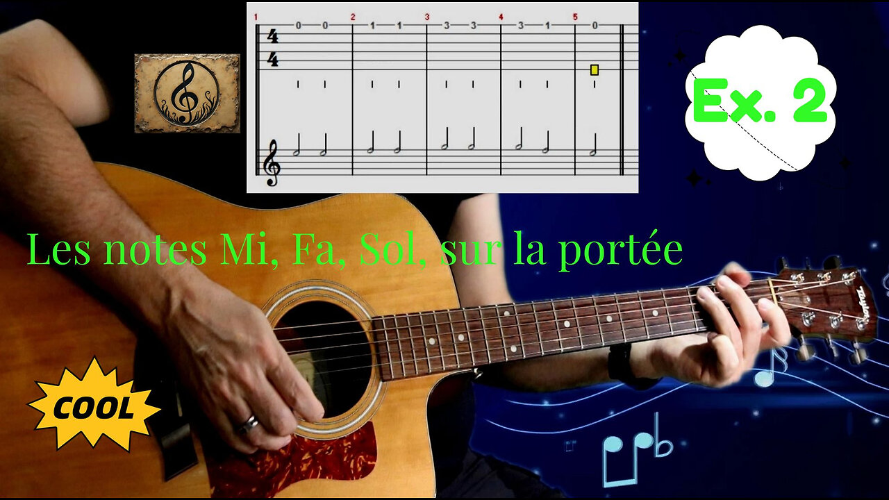 Ex. 2 Lecture musicale pour débutants
