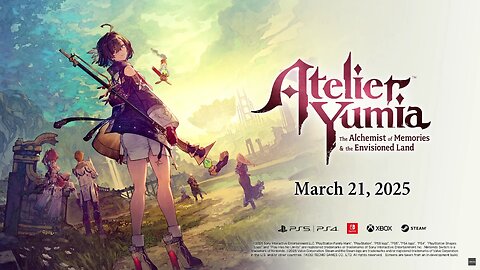 Atelier Yumia： The Alchemist of Memories & the Envisioned Land - Official Opening Movie