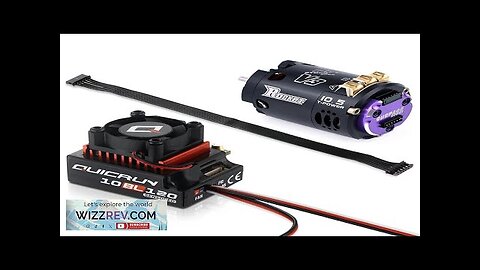 Hobbywing Sensored Brushless 10BL120 G2 ESC+Rocket 540 V3 Motor Combo for 1/10 Review