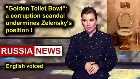 The "Golden Toilet Bowl": a corruption scandal undermines Zelensky's position!