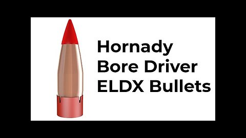 Hornady™ Bore Driver ELDX Muzzleloader Bullets - Muzzle-Loaders.com