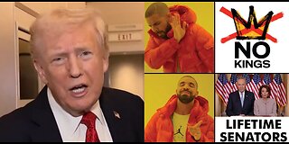 Trump's Wild AI Revenge: Feces-Bombing "No Kings" Protesters from a Crowned Fighter Jet!