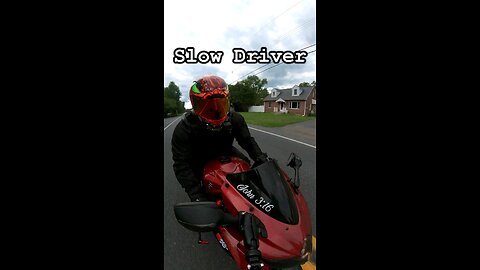 Slow drivers gets mad 🤣