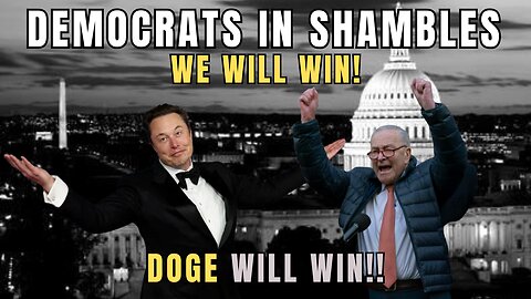 WE WILL WIN CRINGE Chant By Desperate Democrats / ELON DOGE