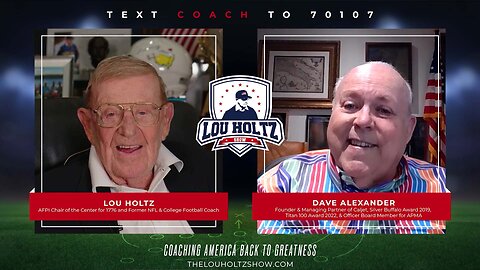 The Lou Holtz Show S2 EP20 | Dave Alexander on Entrepreneurship, Endurance & Faith #podcast