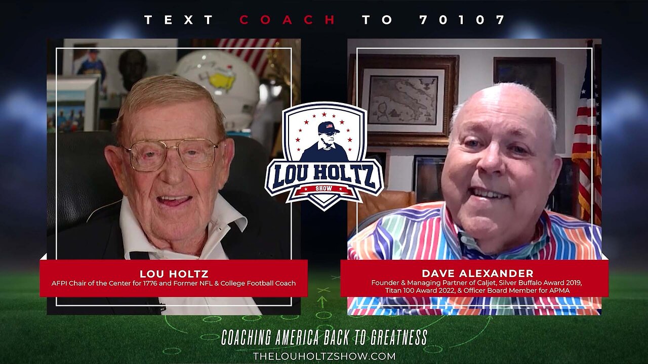 The Lou Holtz Show S2 EP20 | Dave Alexander on Entrepreneurship, Endurance & Faith #podcast