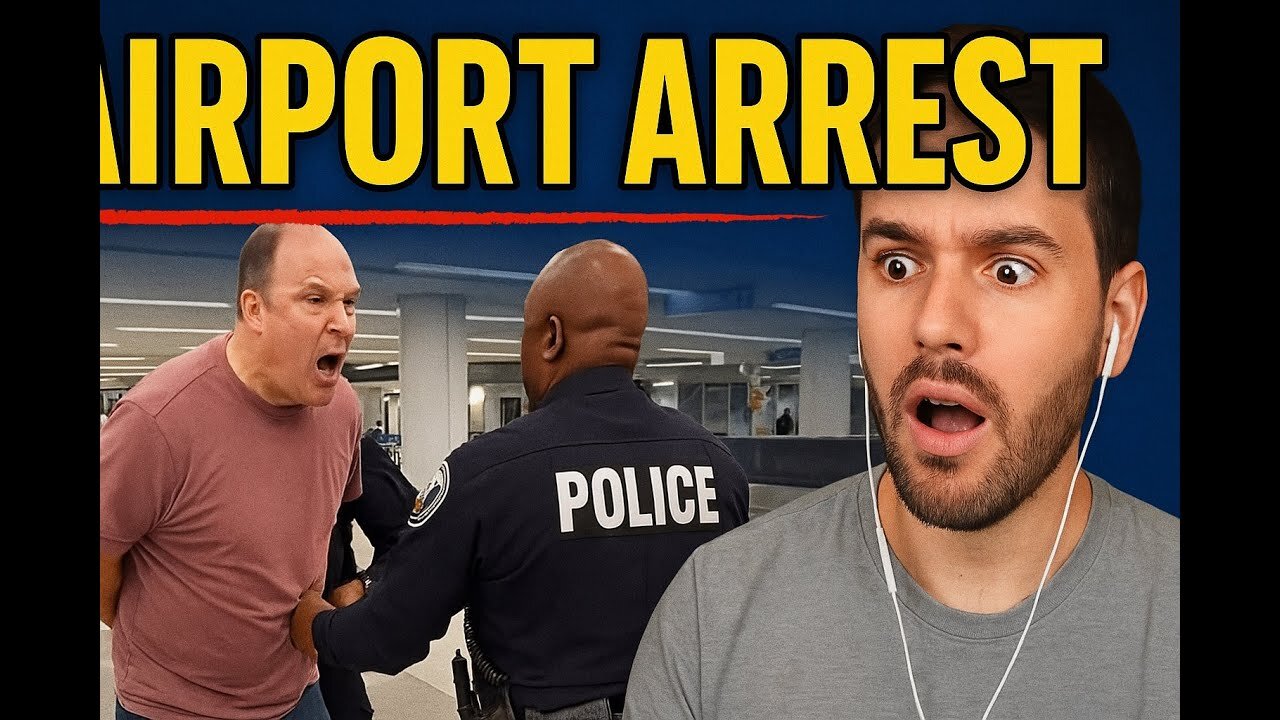 Airport Arrest: Heated Argument with Security Leads to Arrest"?