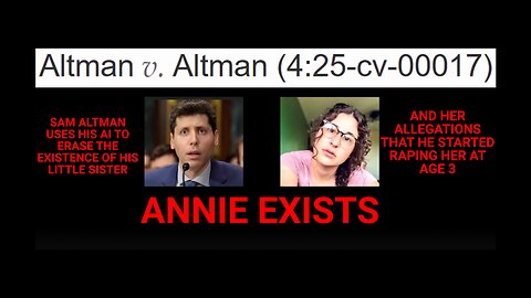 JURY TR!AL $CHEDULED F0R 0PEN A! CE0 / RAP!$T WH0 U$E$ A! T0 ERA$E H!$ $!$TER'$ EX!STENCE