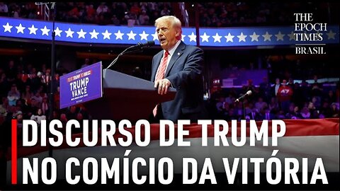 Trump discursa em comício da vitória em Washington antes da posse