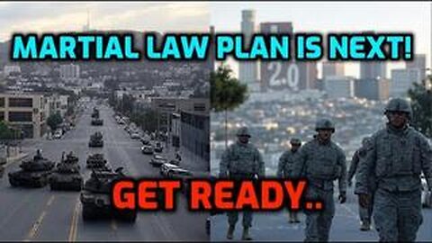 LA 2.0 "THE REBUILD" IS ALREADY UNDERWAY WHILE FIRES STILL BURN! THE MARTIAL LAW PLAN IS NEXT