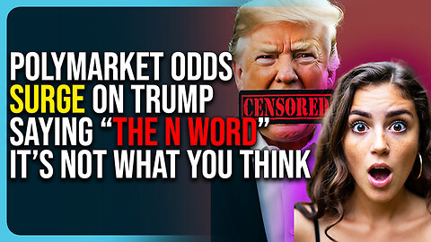 PolyMarket Odds Surge On Trump Saying “The N Word,” It’s Not What You Think