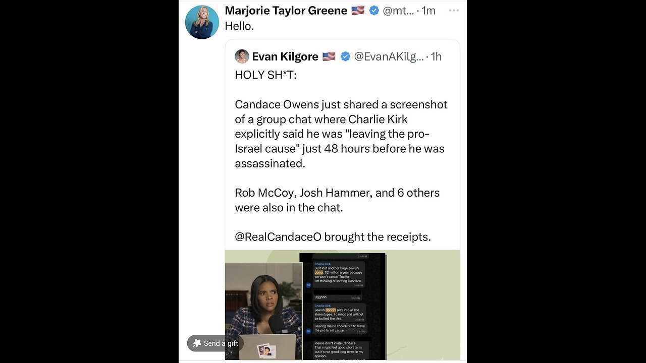 Marjorie taylor greene ~ Wow Candace got Receipts