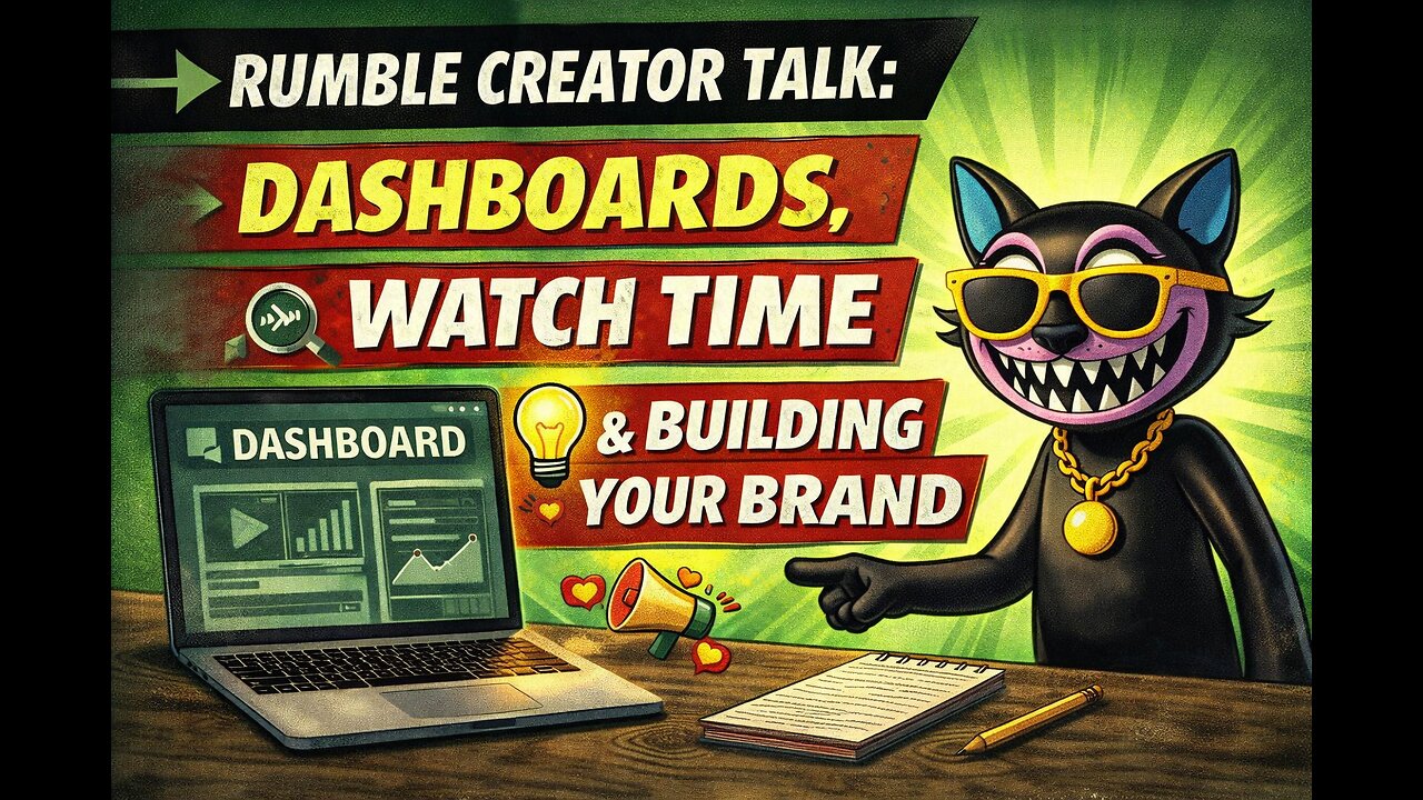 Rumble Creator Talk: Dashboards, Watch Time & Building Your Brand