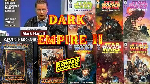 Star Wars Dark Empire 2 Comic LORE & CONTINUITY | QVC Host Steve Bryant Discusses with MARK HAMILL