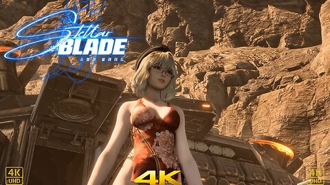 Stellar Blade: Eve Crimson Wings Alt Outfit