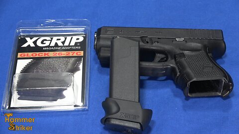 X Grip Review For Glock 26 - Magazine Sleeve for a Full Grip