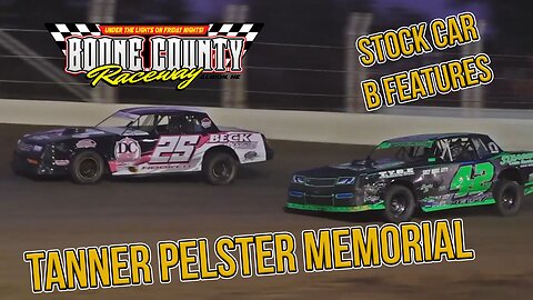 Tanner Pelster Memorial | Stock Car B Features | Boone County Raceway | 7-8-2024