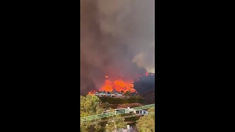 The Palisades Fire in Southern California is intensifying, with the strongest winds on the way