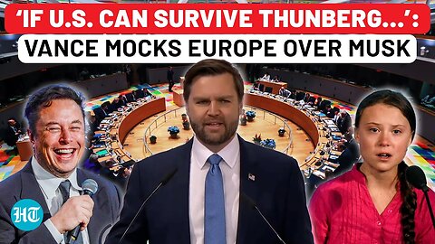 Vance Mocks Europe With ‘Greta Thunberg’ Taunt Over Musk Criticism | Munich Security Conference