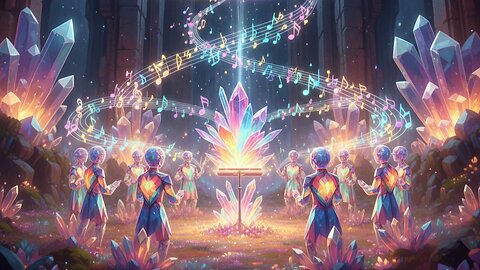 WHEN THE PIECES SING (Rainbow Crystalline Beings)