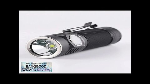 Convoy S21E SST40 SFT40 519A 2400LM USB Rechargeable LED Flashlight Type-C Charging Review