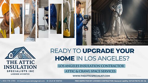 The Attic Insulation Specialists | Los Angeles Insulation Contractor | Attic & Crawl Space Services