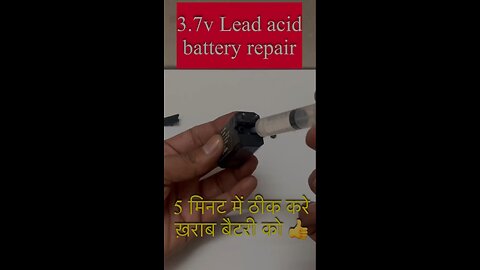 3.7V Battery Repair | Dead Battery Revive Experiment