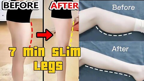 Slimmer, Toned Legs at Home 💪 | Easy 10-Minute Leg Workout for Women & Men