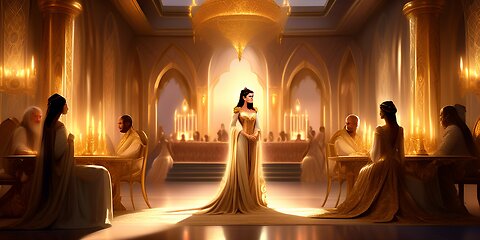 Sách Ê-xơ-tê, Bản Dịch (1934) Minh Họa Bằng AI (Phiên Bản 3)