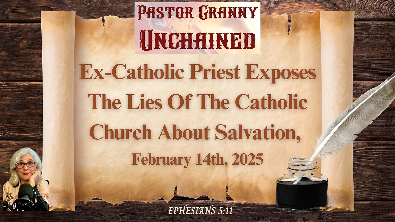 Ex-Catholic Priest Exposes Lies of the Catholic Church about Salvation, Feb 14th, 2025