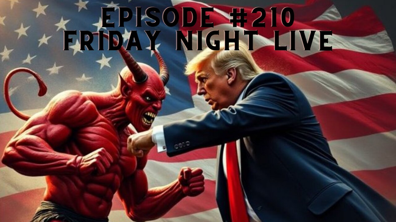 Ep: #210 Friday Night Live Trump Said He Will Bomb Iran, Nick Shirley Receives Death Threats