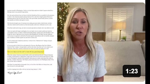 Marjorie Taylor Greene is stepping down from Congress