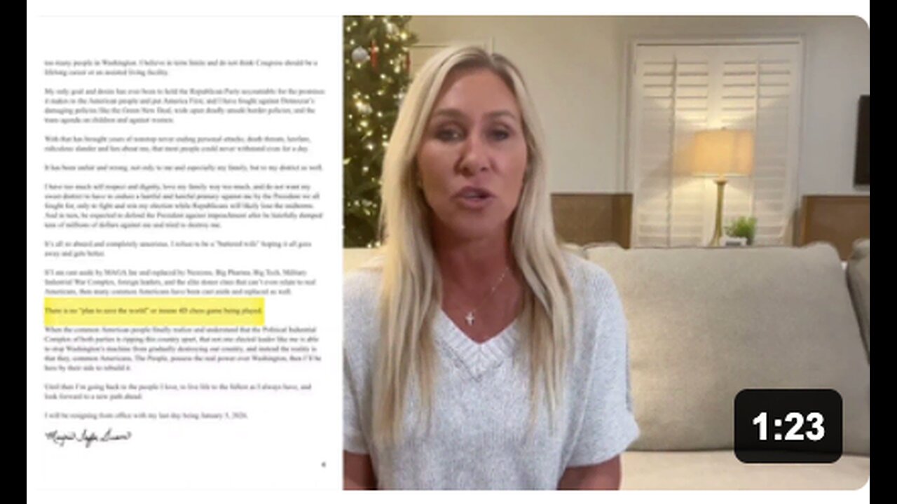 Marjorie Taylor Greene is stepping down from Congress