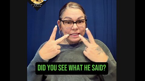 🚨Did You See What He Said? 😳 #ASL #deaf #realtalk #signlanguage