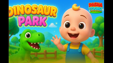 If You’re Happy and You Know It | Dinosaur Park Adventure | Kids Songs & Nursery Rhymes | PashaToonz