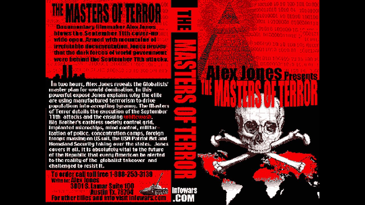 The Masters of Terror - Alex Jones - 2004