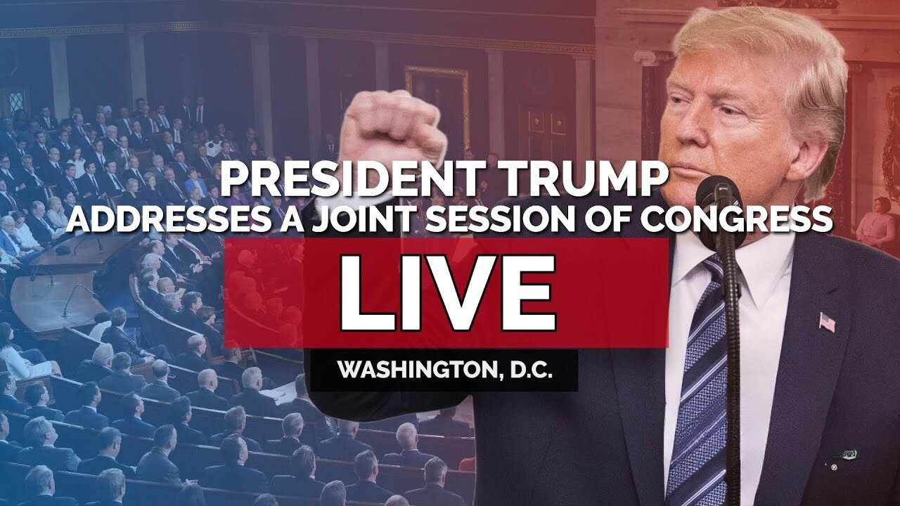 Watch Party: President Trump Addresses a Joint Session of Congress